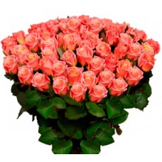 Букет из 51 розовых роз